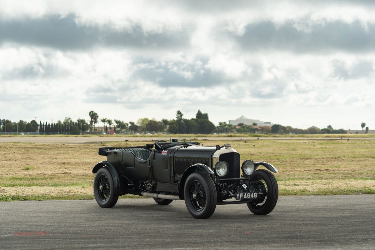 1927 Bentley 6½-Litre Le Mans Sports in the style of Vanden Plas offered at RM Sotheby's Monterey live auction 2019